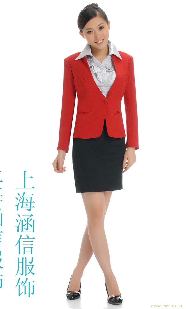 供应上海女式职业装订做 西装订做