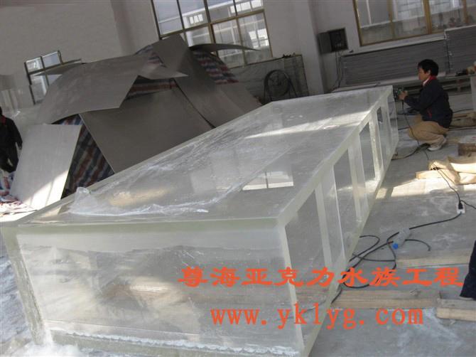 上海大型观赏鱼缸制作-水族工程设计