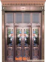 玻璃铜门批发 玻璃铜门出售 玻璃铜门经销商