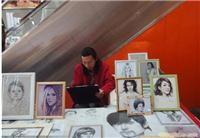 画像（素描）-上海民间艺术街头表演