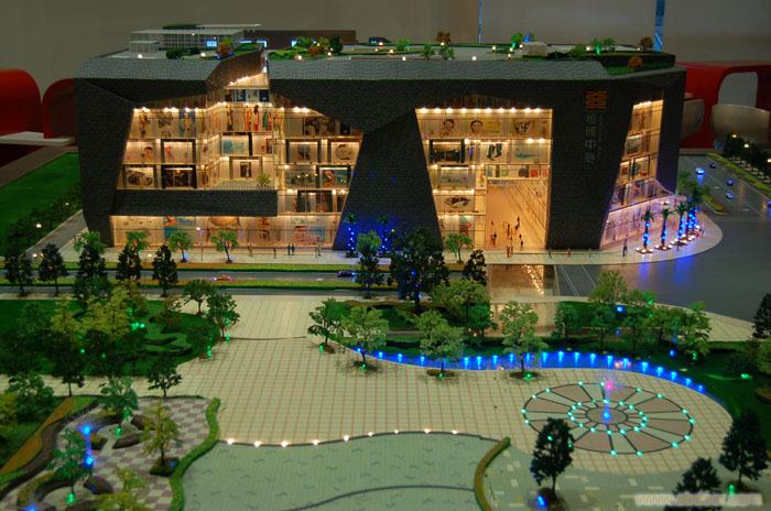 上海商务楼模型设计制作
