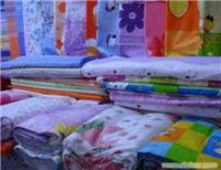 上海高价回收家纺用品-各类库布面料回收