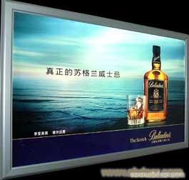 中超薄灯箱厂家订做可做出口