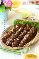 上海民间特色小吃 新疆羊肉串