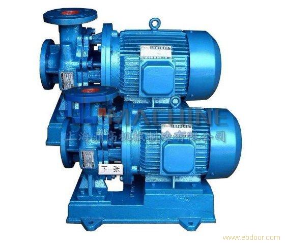 ISW卧式管道泵/管道离心泵/不锈钢管道泵DGmachine