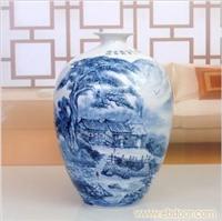上海景德镇陶瓷青花瓶专卖店|乔迁商务礼品瓷
