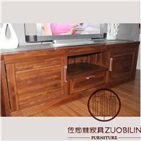 黑胡桃 家具 北美黑胡桃电视柜 百强家具