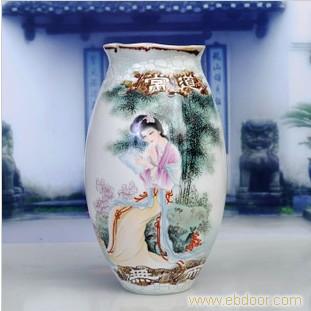 景德镇瓷器 名家粉彩陶瓷花瓶专卖