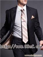 2012新款西服 条纹男士西装套装 保证质量