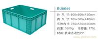 EU8644塑料标准物流箱 塑料物流箱制造商-上海物豪