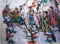 上海金箔画/上海金箔画保养