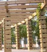 上海防腐木葡萄架-上海防腐木葡萄架制作-上海防腐木葡萄架定做-安装