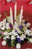 上海婚庆公司_主桌鲜花6 