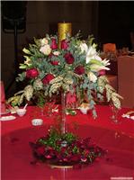 上海婚庆公司_主桌鲜花20 