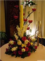 上海婚庆公司_主桌鲜花27 