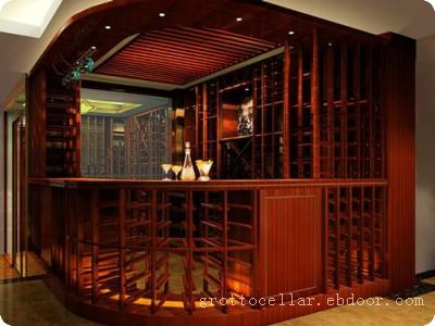 定制酒架_酒窖设计施工