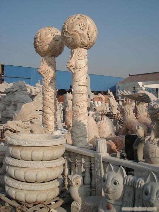 上海石头雕刻图�