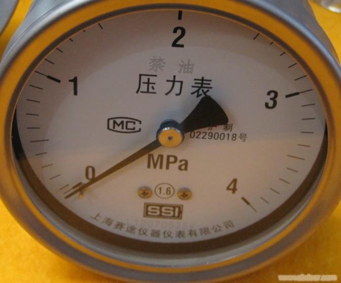 上海压力表厂家 上海压力表