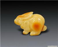 琥珀兔挂件