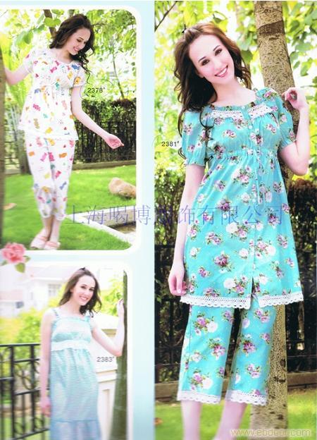 上海睡衣批发�