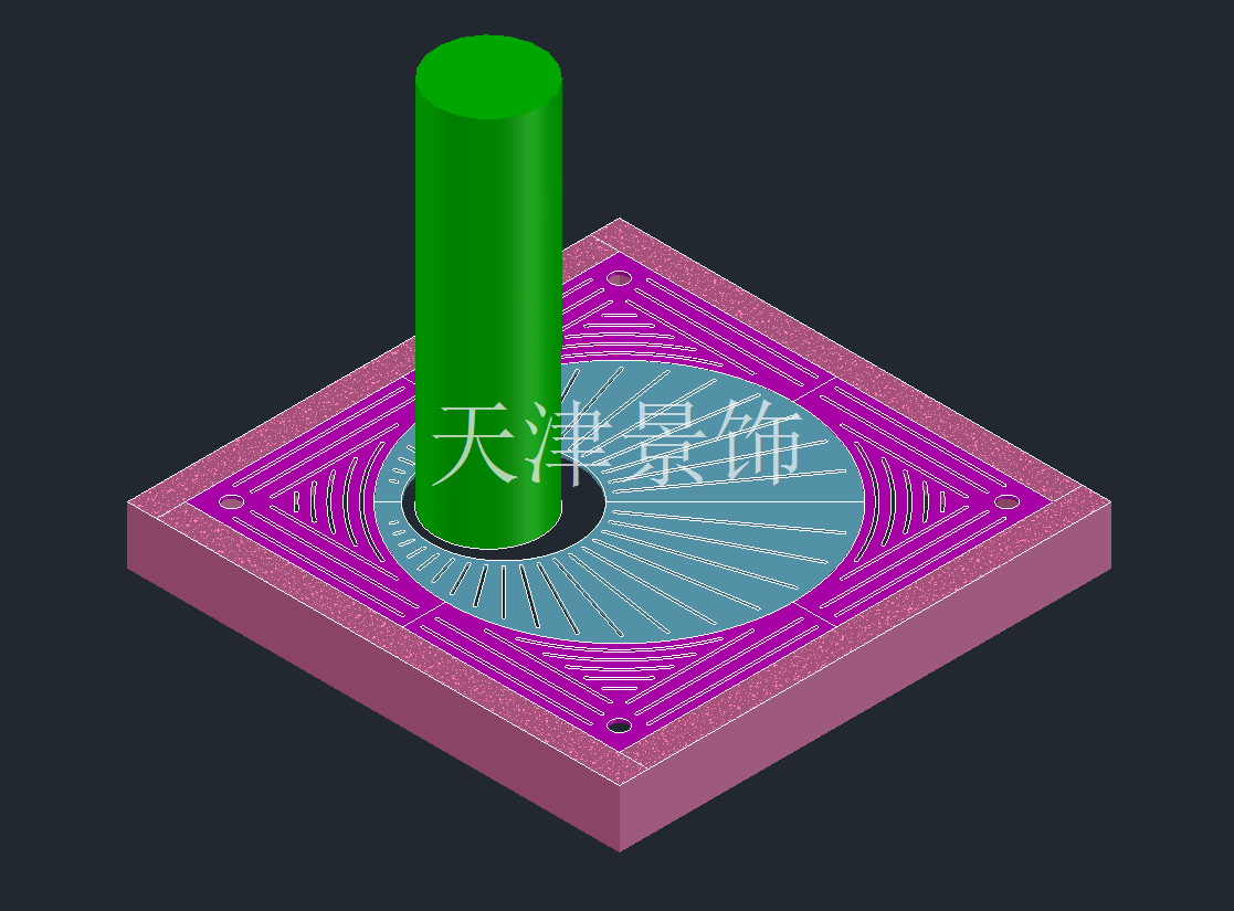 偏心旋转盘树篦子