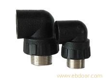 PE外丝弯头 HDPE外牙弯头 PE管 配件 L32（1寸）*1M等各种规格