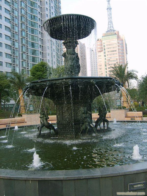 上海园林喷泉设计�