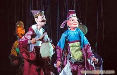 木偶戏--中国民间艺术表演