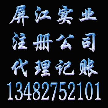 上海松江注册公司代办营业执照代理记账服务