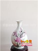 上海景德镇陶瓷专卖店-景德镇陶瓷粉彩手绘瓶价格