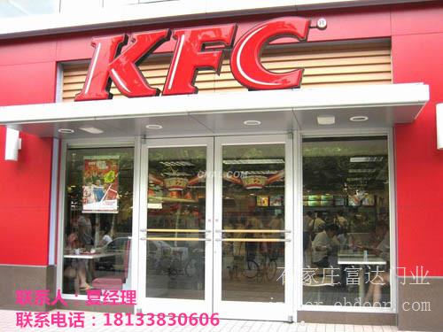 石家庄自动感应门定做价格
