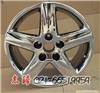 奥迪A4 A6 17寸汽车铝合金轮毂 钢圈 铝圈 轮圈 胎铃电镀加工 抛光镀鉻精抛