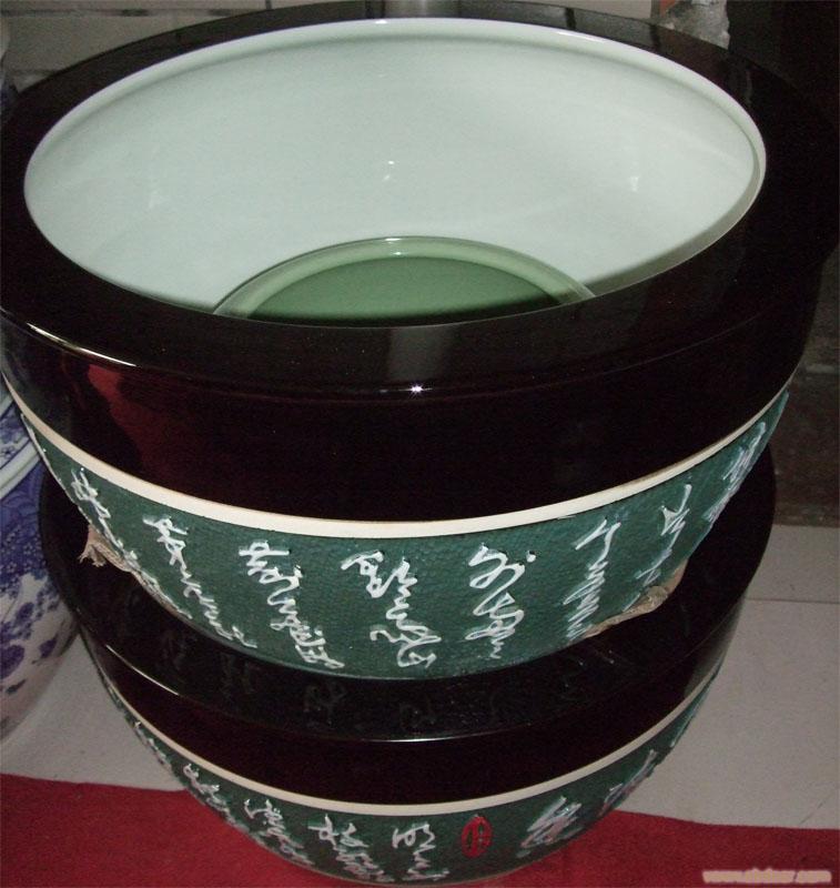 景德镇陶瓷鱼缸金鱼缸 大缸上海专卖