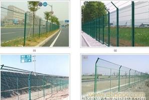 上海供应双边丝护栏网 公路隔离栅 铁丝网护栏 护栏网厂家