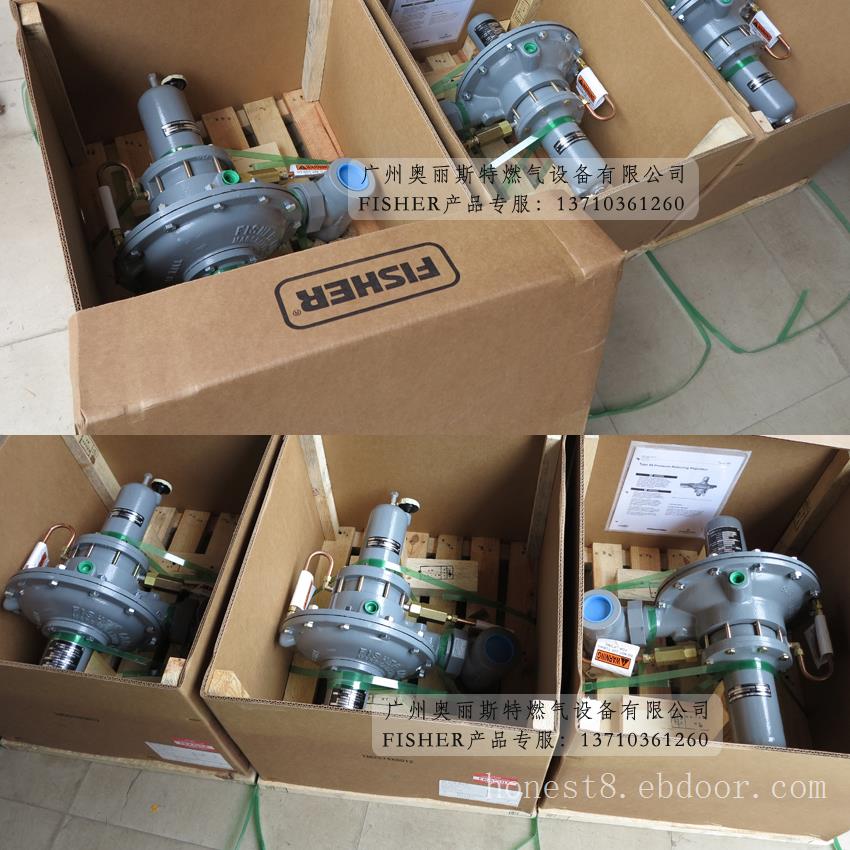 美国fisher调压器 99-504燃气阀 99-512费希尔液化气减压阀
