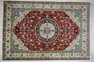 Shanghai handmade silk carpet/rug TEll:5