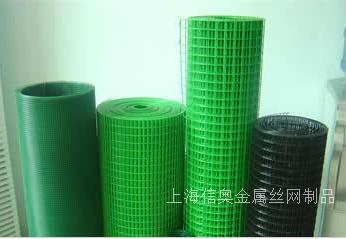 上海供应pvc电焊网方眼网铁丝网