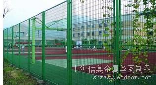 安全防护网 2m*3mpvc浸塑铁丝网 双边丝公路护栏网