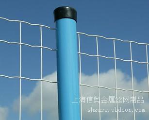 足球防护网 pvc浸塑铁丝网 框架护栏 公路护栏网