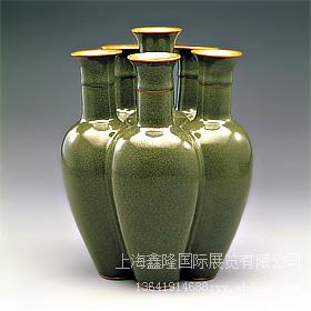 嬌黃錐拱獸面紋鼎