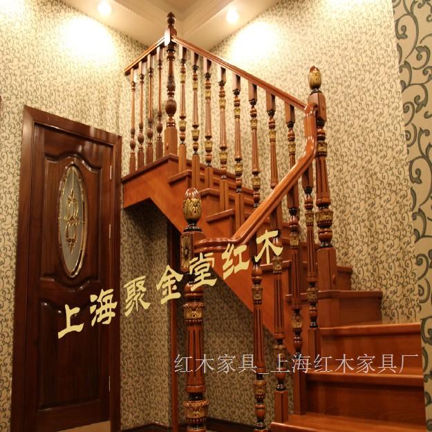 红木楼梯（b2-02 ）上海红木家具厂_红木家具价格