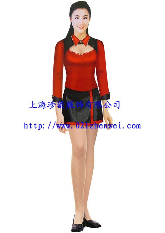 供应定做桑拿服/珍薇桑拿服/美容技师服/定做技师服