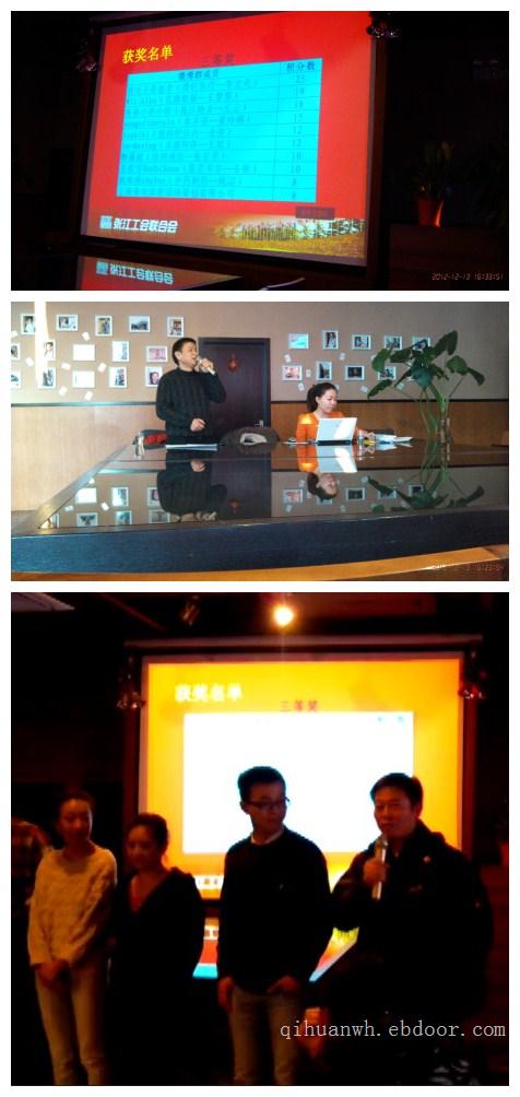 奇欢公司在张江工会联合会微博群表彰会中荣获三等奖