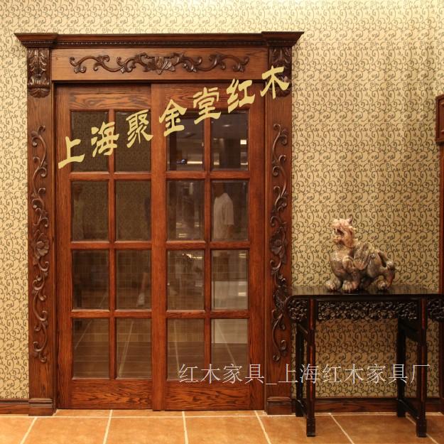 红木门（b1-07） 红木家具_上海红木家具厂