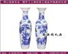 【锦绣山河】陶瓷大花瓶定制，上海手绘落地大花瓶
