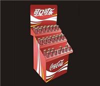 上海展示架制作工厂 可口可乐小展架 可口可乐台式金属小货架