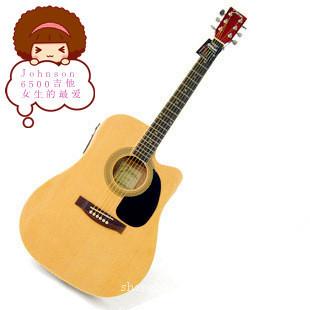 上海民谣吉他专卖店_Johnson 6500民谣电箱吉他