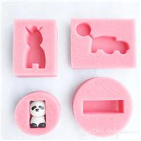 玩具包装海绵 玩具防震海绵 玩具保护海绵托