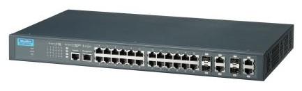 EKI-4668C研华24 FE + 4 Combo光电组合端口网管型工业以太网交换机
