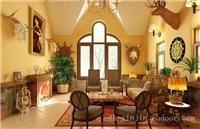 上海家庭装潢设计_美式乡村风格